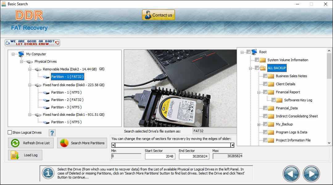 Data, doctor, recovery, Windows, FAT, utility, regain, information, record, empty, recycle, bin, folder, free, download, program, restore, lost, deleted, erased, file, hard, disk, full, version, application, support, drive, SATA, IDE, ATA, SCSI, EIDE